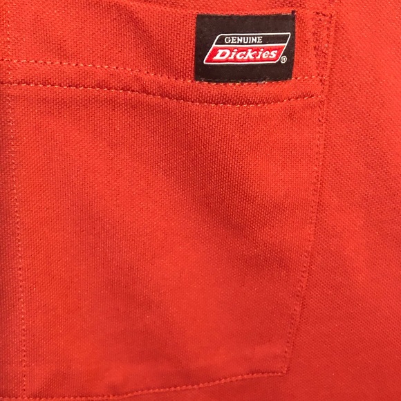 Dickies Men's Rust Long Sleeve Tee - Picture 3 of 5
